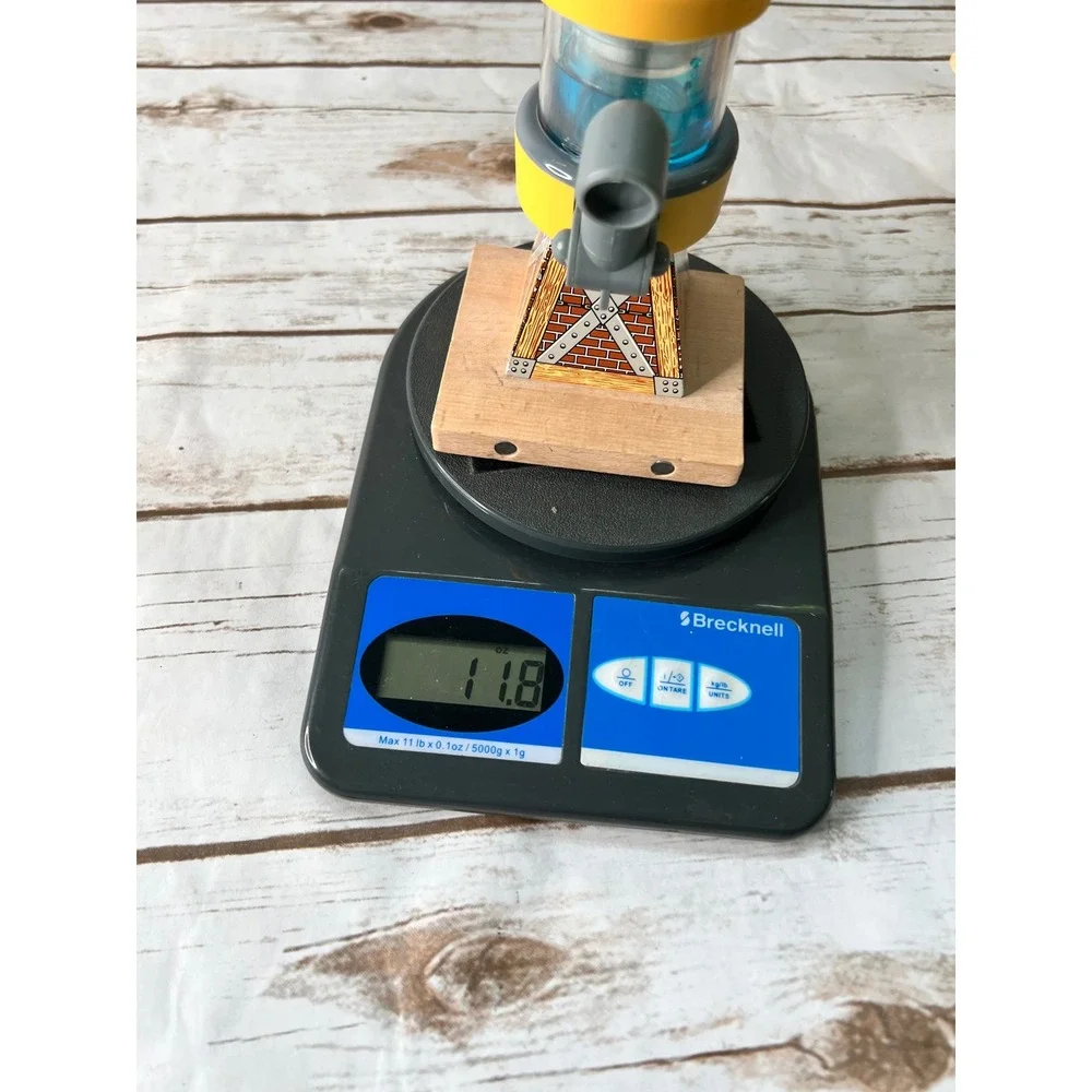 Learning Curve Thomas & Friends Wooden Railway Water Tower Yellow Blue 2003 OS